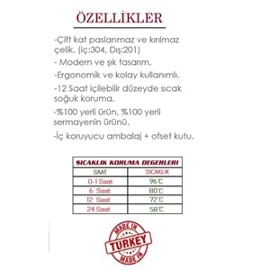 Cooker 0.75 Lt Trend Çelik Termos Ckr2022