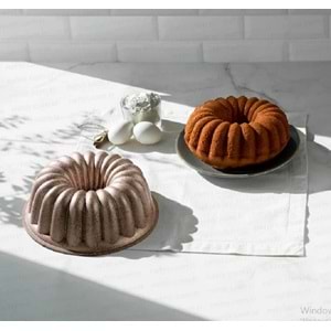 Nehir Açelya RoseGold Döküm Kek Kalıbı 26 cm M01005G