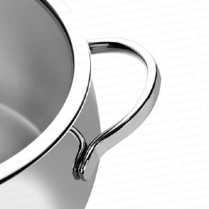 Nehir Silver Lüks 8 Parça Paslanmaz Çelik Tencere Seti 29032
