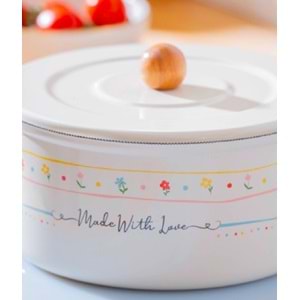 Acar Made With Love Düz Kısa Tırtıklı 20 cm Tencere 7705