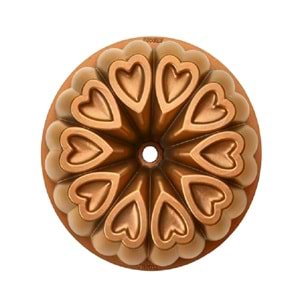 Amboss Ametist 26 Cm Döküm Kek Kalıbı Gold AME-7722