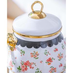 Acar Qualita-Doroty Alt Üst Emaye Çaydanlık Takımı Xap-07777