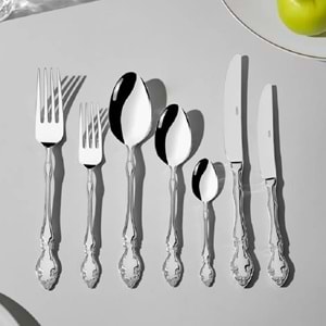 Nehir Adriana 84 Parça 12 Kişilik Çatal Kaşık Bıçak Takımı