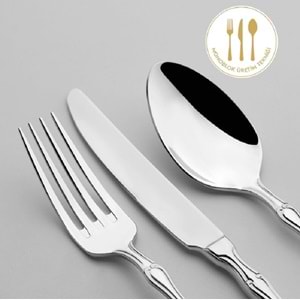 Nehir Adriana 84 Parça 12 Kişilik Çatal Kaşık Bıçak Takımı