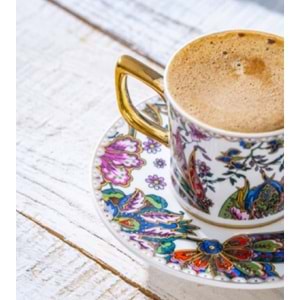 Acar Abigal 6 Kişilik Kahve Fincanı Takımı 90 ML 5995