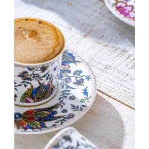 Acar Abigal 6 Kişilik Kahve Fincanı Takımı 90 ML 5995