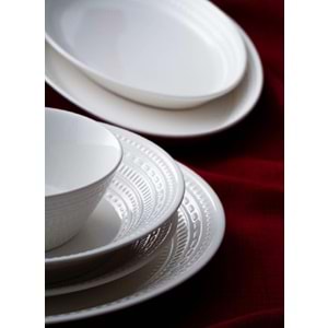 Acar Rienna 6 Kişilik 29 Parça Porselen Yemek Takımı 7123