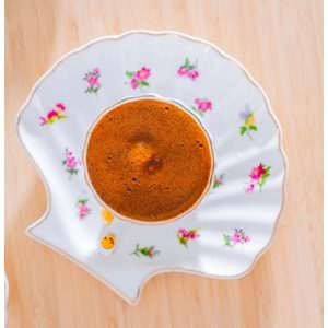 Acar Laduree 6 Kişilik Porselen Kahve Fincan Takımı 8168