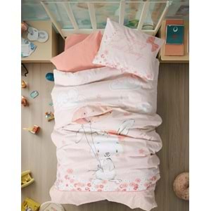 Cotton box Bebek Nevresim Takımı Rapeti Somon
