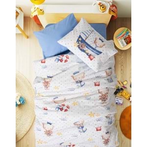 Cotton box Bebek Nevresim Takımı Seaman Mavi