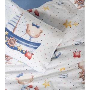 Cotton box Bebek Nevresim Takımı Seaman Mavi