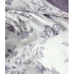 Cotton Box Flanel Çift Kişilik Nevresim Takımı Sadie Mor