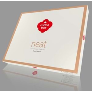 Cotton Box Neat Çift Kişilik Nevresim Takımı Mint-Krem