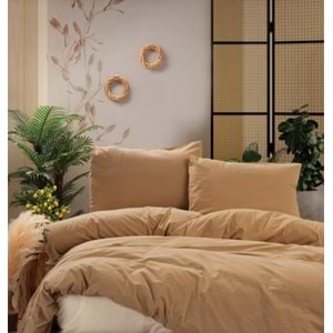 Cotton Box Neat Çift Kişilik Nevresim Takımı Bej-Krem