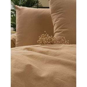 Cotton Box Neat Çift Kişilik Nevresim Takımı Bej-Krem