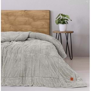 Cotton Box Wave Çift Kişilik Yorgan Gri 195x215 cm