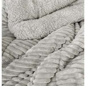 Cotton Box Wave Çift Kişilik Yorgan Gri 195x215 cm