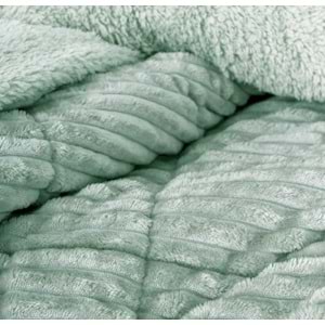 Cotton Box Wave Tek Kişilik Yorgan Adaçayı 155x215 cm