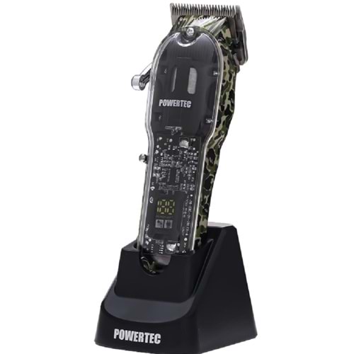 Powertec TR-8700 Saç Tıraş Makinesi Siyah
