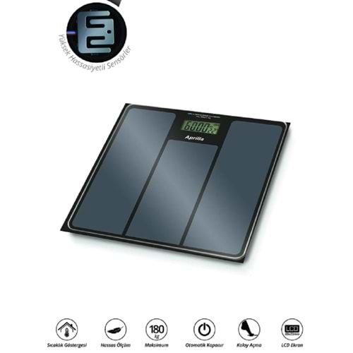 Aprilla Dijital Banyo Baskülü ABS 1033