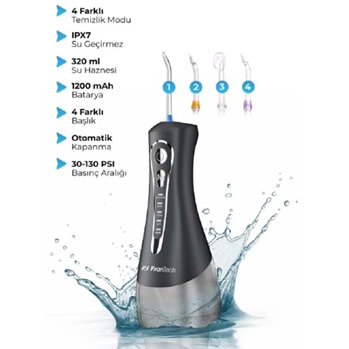 Pirantech AquaDnet Ultra Ağız Duşu IM50802002