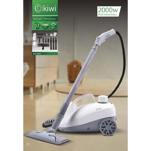 Kiwi KSC-4217 Çok Fonksiyonlu Buharlı Temizleyici