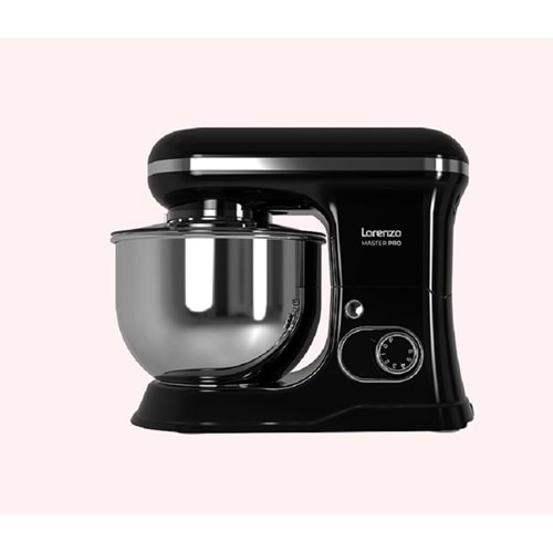 Lorenzo Master Plus Stand Mikser Hamur Yoğurma Siyah LRZ-1038