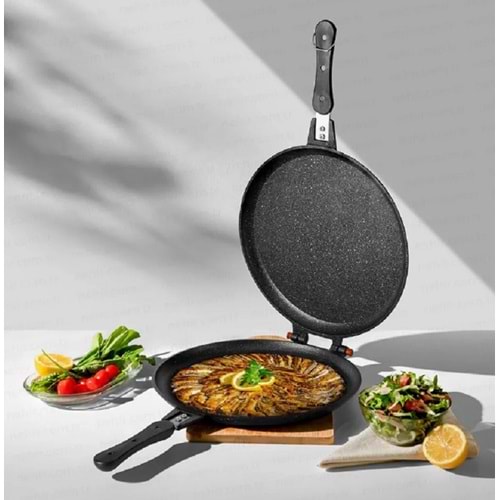 Nehir 30 cm Döküm Balık ve Börek Tavası