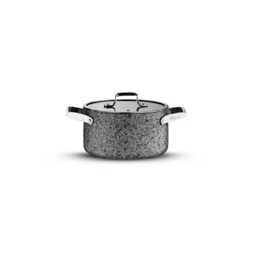 Brioni Stone-H 22 cm Çizilmez Yanmaz Yapışmaz Derin Tencere SH-131