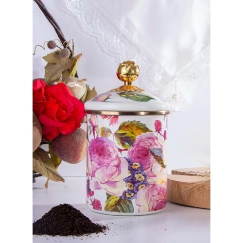 Miss Betty Rose Deluxe Büyük Boy Emaye Kavanoz 15 Cm 16895-03