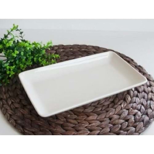 Acar Porselen Kayık Tabak 33,5 cm 1 adet 8089