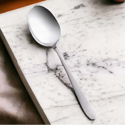 Nehir Sultan Sade 6lı Poşetli Yemek Kaşık