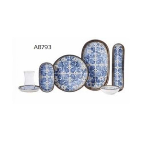 Korkmaz Flata Collection 25 Parça Porselen Kahvaltı Takımı A8793