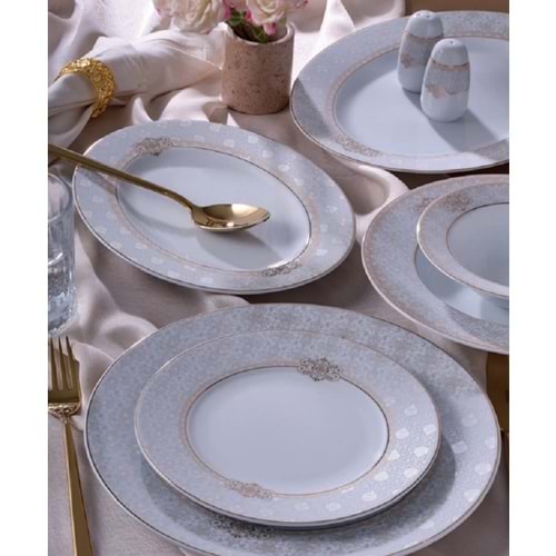 Güral Porselen 54 Parça 12 Kişilik Yemek Takımı YT9305952