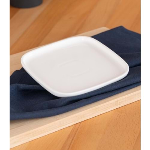 Acar Pure Royal Kare Tatlı Tabak - 15 cm 1 Adet 5402