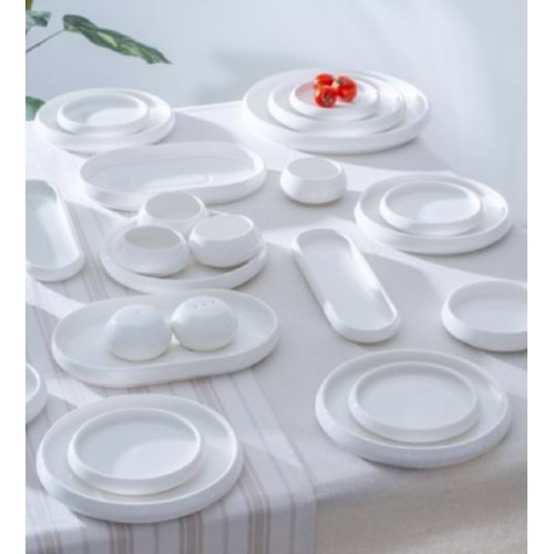 Acar Bianco Perla 27 Parça 6 Kişilik Porselen Kahvaltı Takımı 7365