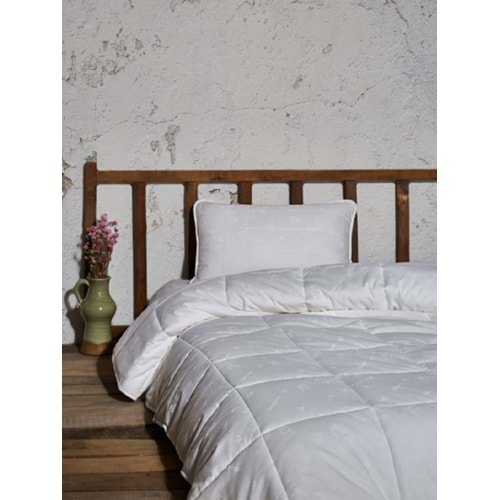 CottonBox 4101 Çift Kişilik Bambu Yorgan 195x215 Beyaz