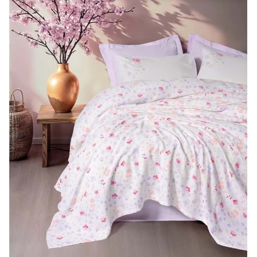 CottonBox Estiva Çift Kişilik Pike Takımı Winsome Lila