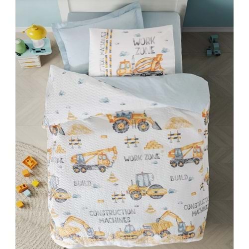 Cotton Box Junior Tek Kişilik Complete Set Buildo Mavi