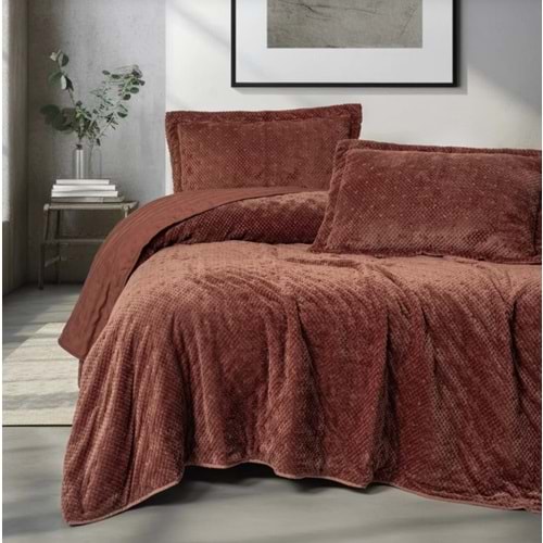 Cotton Box Softnest Boleta Kiremit Tek Kişilik Yatak Örtüsü