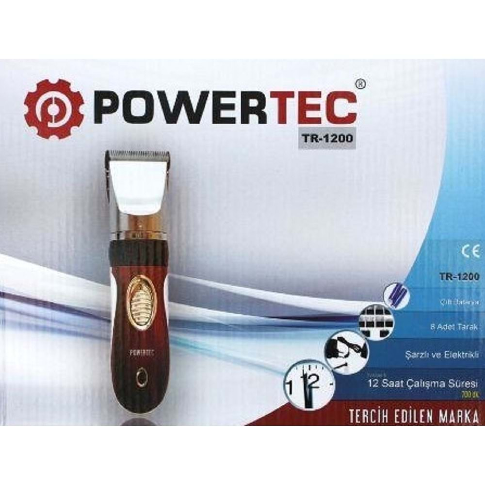 Powertec Sakal Tıraş Makinesi TR1200