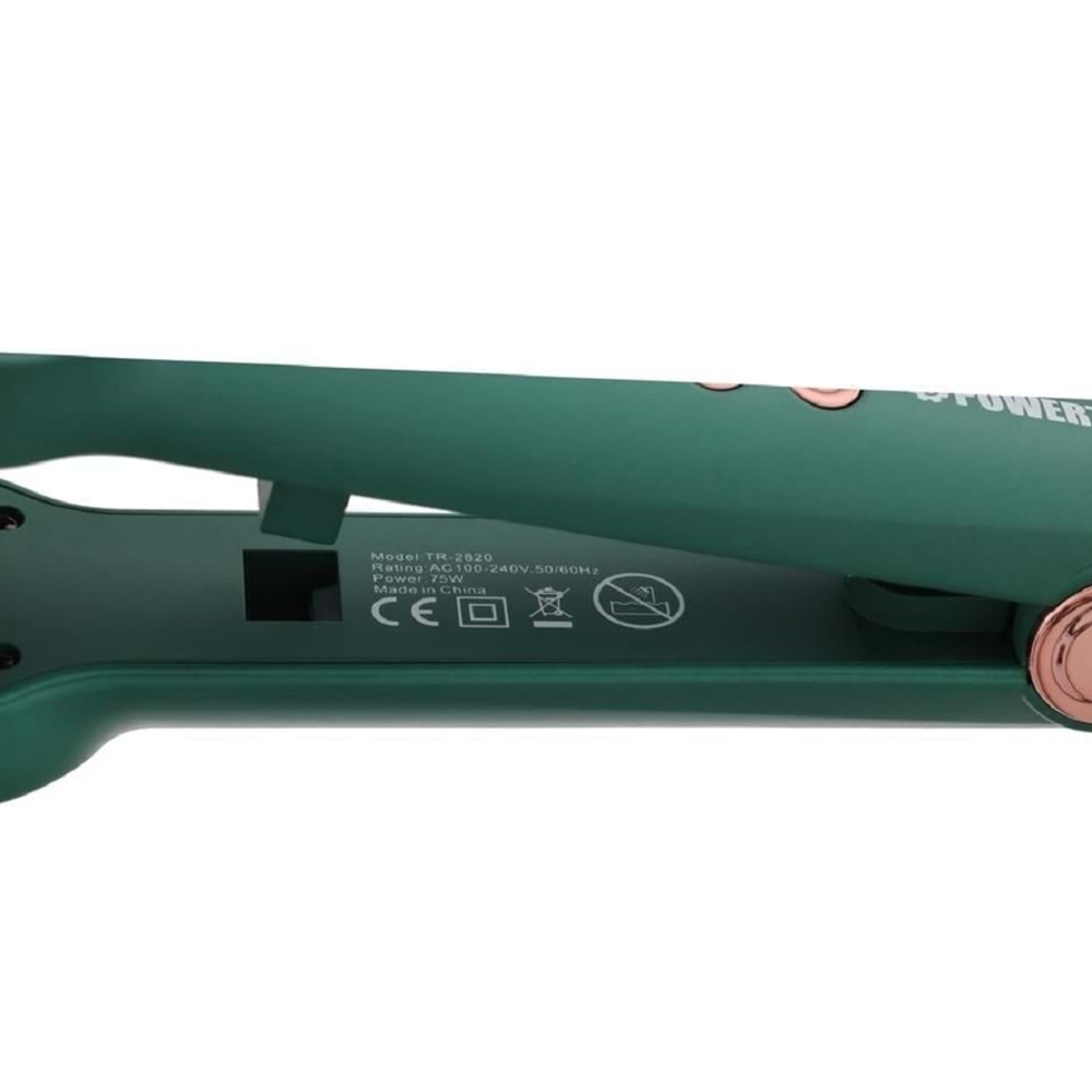 Powertec TR-2820 Fırçalı-Dalgalı Ionic Saç Düzleştirici