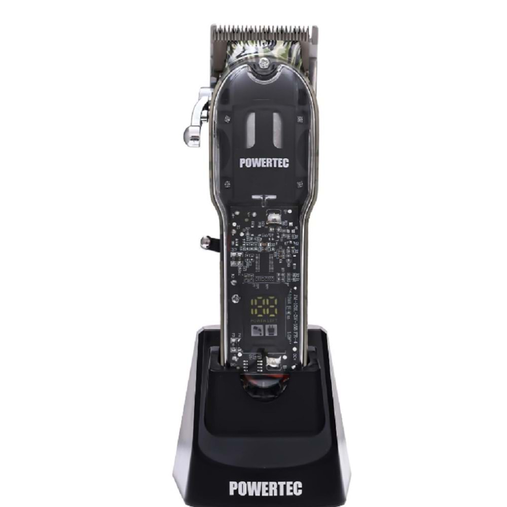 Powertec TR-8700 Saç Tıraş Makinesi Siyah