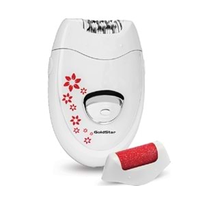 Goldstar ST-7102 Şarjlı Epilatör ve Topuk Törpüsü Seti