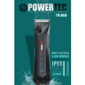 Powertec TR-660 Vücut Sakal Ense Tıraş Makinesi