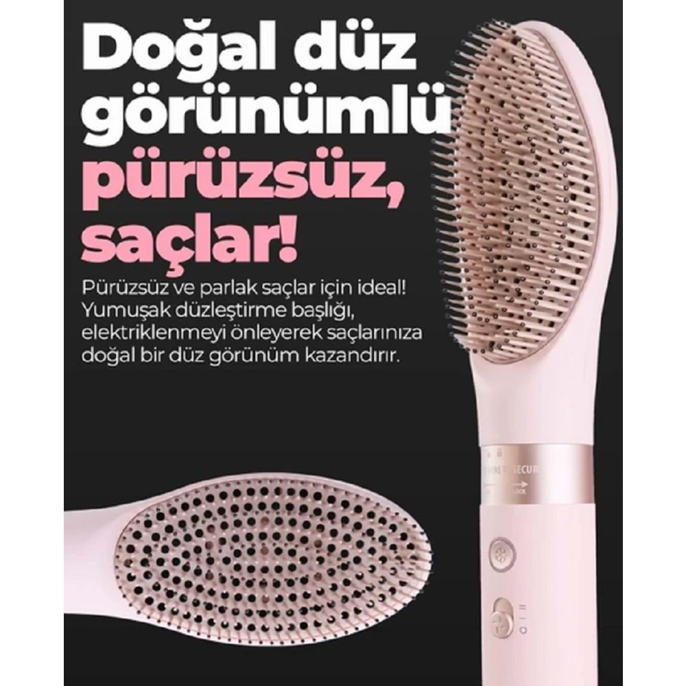 Pirantech Airwap 6 Başlıklı Saç Şekillendirme ve Kurutma KS-611