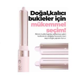 Pirantech Airwap 6 Başlıklı Saç Şekillendirme ve Kurutma KS-611
