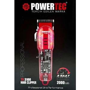 Powertec Saç Sakal Kesim Makinesi TR-3100