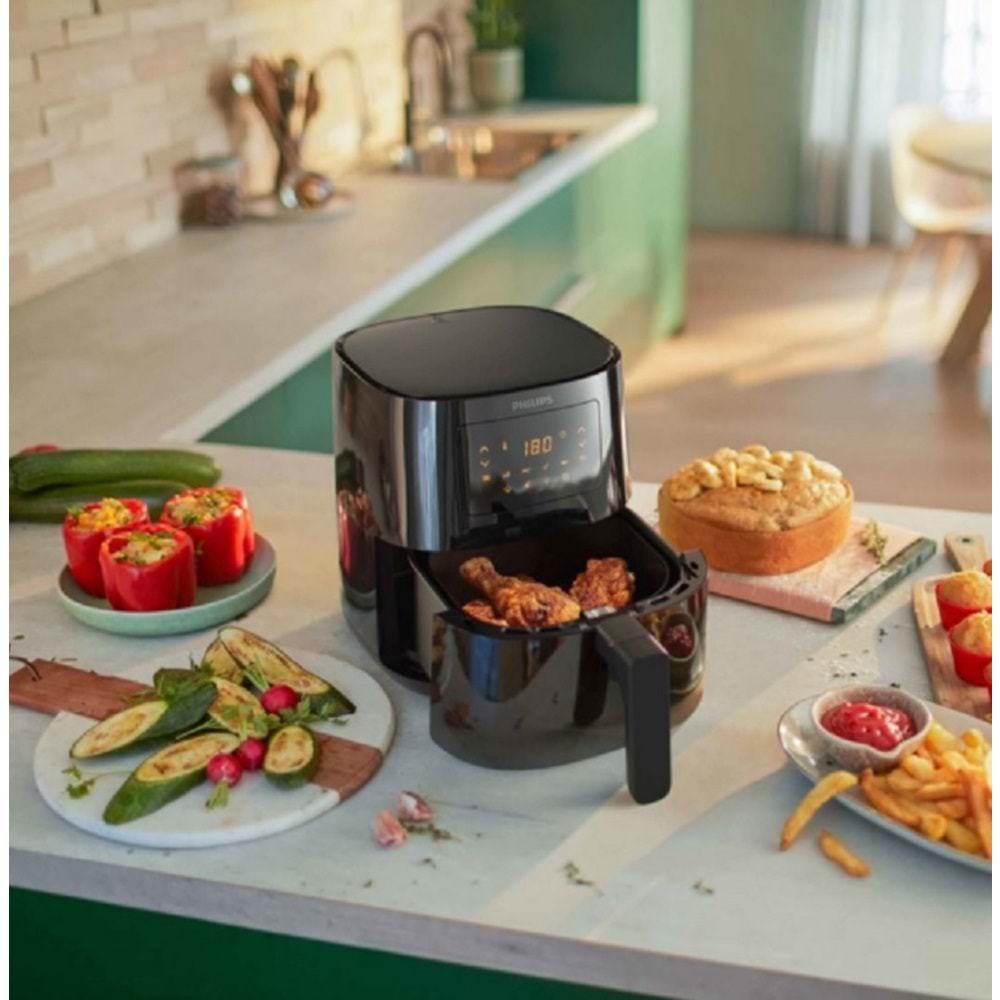 Philips HD9252-90 Airfryer Yağsız Fritöz Siyah