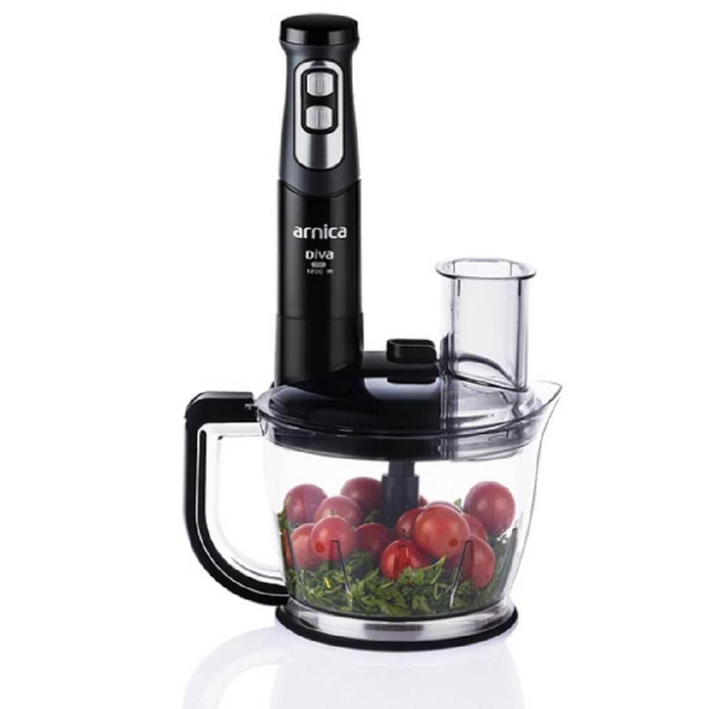 Arnica Diva Pro Rendeli Blender Seti Siyah GH21803